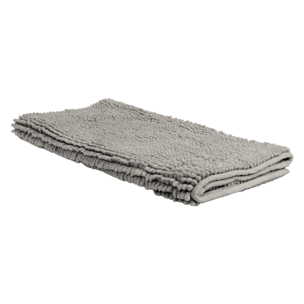 Toggle Microfiber Bath Mat Large Silver Bath Mats Rugs & Toilet Covers
