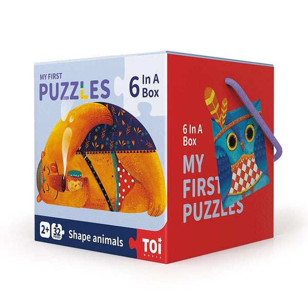 Toi My First Puzzles Shape Animals Shape Sorters