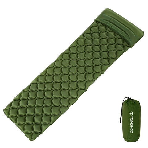 Ultralight Inflatable Sleeping Pad Deep Green