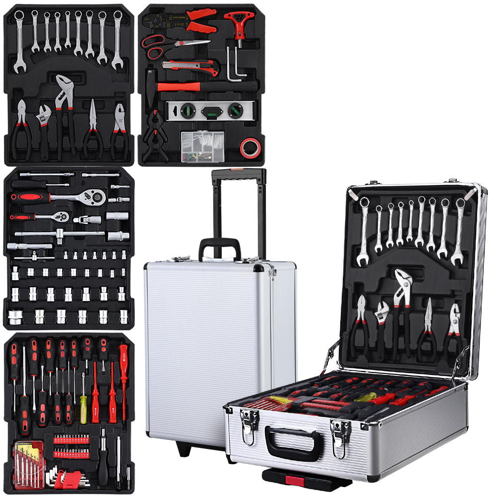 Giantz 786Pcs Tool Kit Trolley Case Mechanics Box Toolbox Portable Diy Set Sl