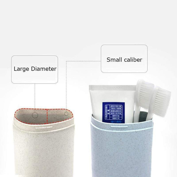 Travel Toothbrush Toothpaste Holder Toiletries Accessories Tumblers & Toothbrush Holders