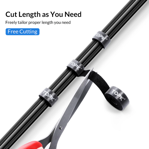 Phone Cables Cords Organizer Free Length Wire Winder For Earphone Holder Mouse Protector Black 0.5M Cable Ties & Organisers