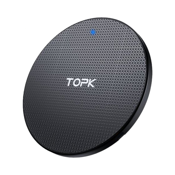 Wireless Charger For Iphone Xs Max 10W Fast Charging Pad Samsung Note 9 8 S10 Plus Black Chargers & Cradles