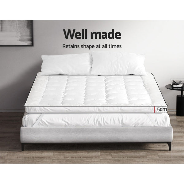 Giselle Mattress Topper Pillowtop Double Mattress Toppers & Protectors