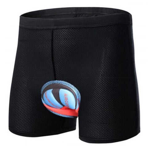 Toptetn 3D Quick Dry Breathable Cycling Underpants Black Xl