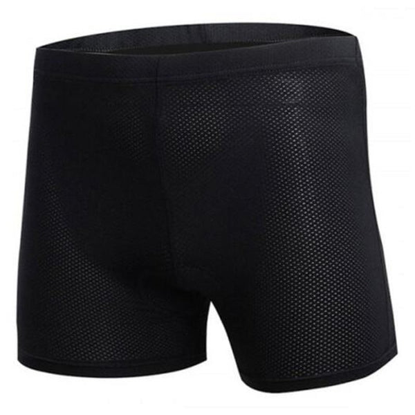 Toptetn 3D Quick Dry Breathable Cycling Underpants Black Xl Shorts