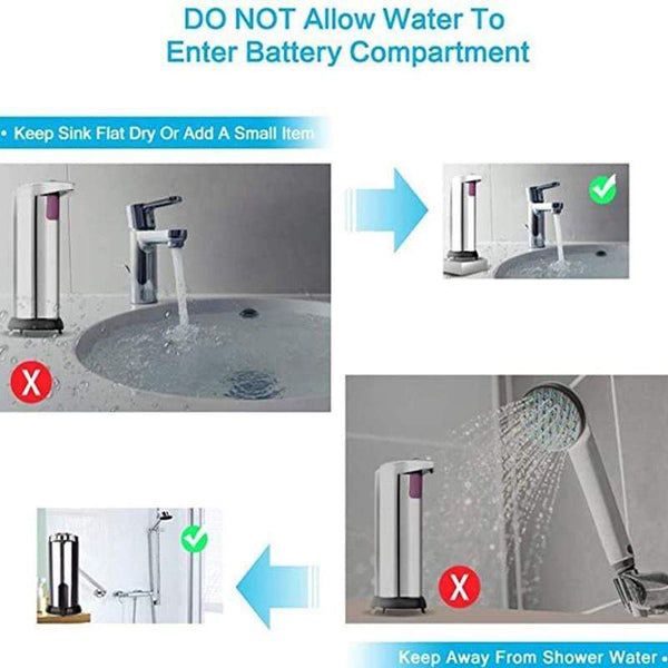 Soap Dishes & Dispensers Automatic Contactless Touch Free Infrared Hand Liquid Soap Dispenser