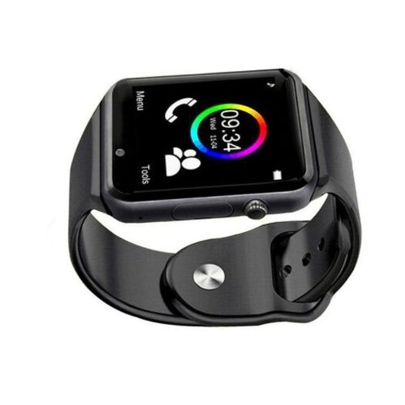 Touchscreen Bluetooth Smartwatch With Camera Black Smart Watches