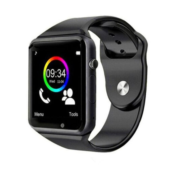 Touchscreen Bluetooth Smartwatch With Camera Black Smart Watches
