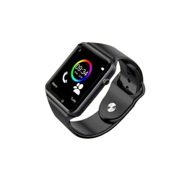 Touchscreen Bluetooth Smartwatch With Camera Black Smart Watches
