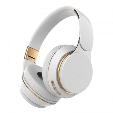 07S Wireless Headphones Bluetooth V5.0 Headset Foldable Adjustable Earphone White