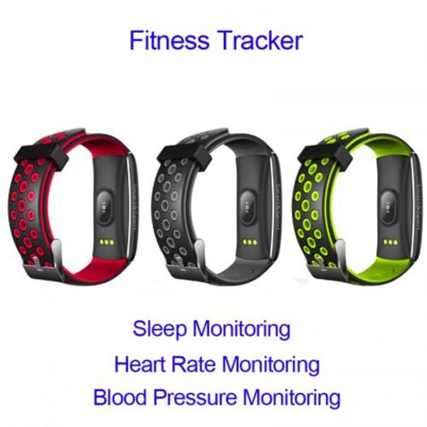 Q8s Smart Bracelet Heart Rate Men Women Watch Waterproof Color Screen Sports Band Green Smart Watches