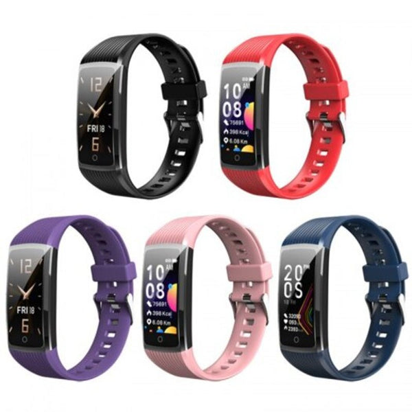 R12 Smart Sport Men Women Bracelet Wristband Color Call Message Step Usb Band Red Smart Watches