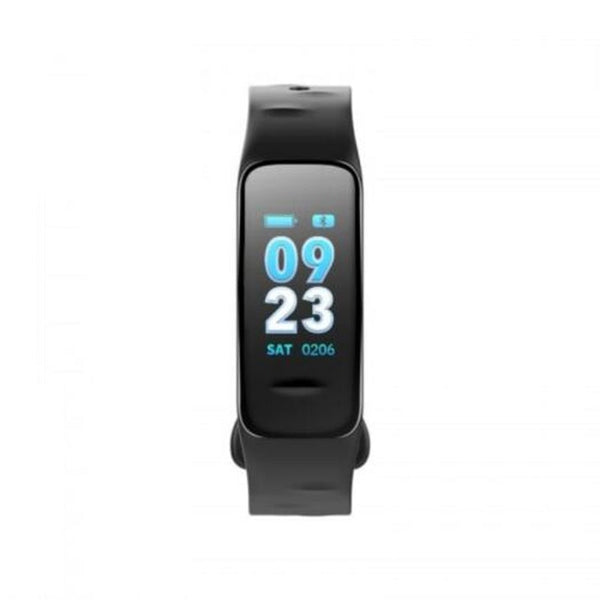 Smart Bracelet C1s Heart Rate Men Women Band Color Screen Music Control Sports Watch Black Smart Watches