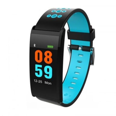 X20 Smart Band Fitness Tracker Bracelet Watch Color Screen Waterproof Sport Blue