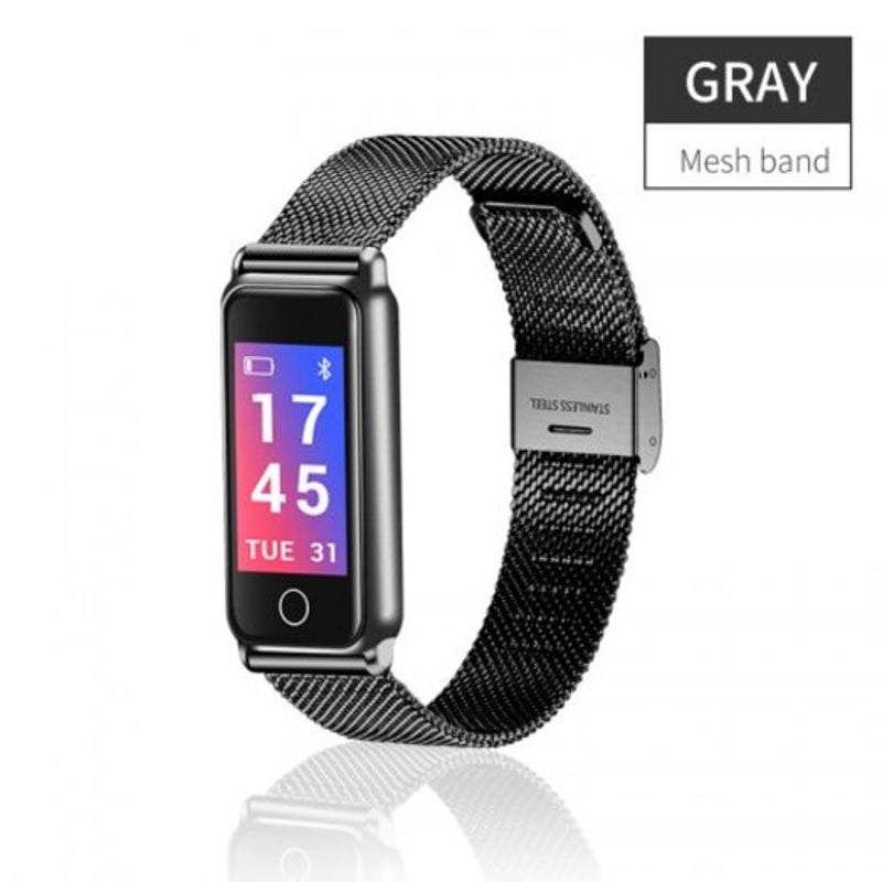 Y8 Smart Bracelet Heart Rate Men Women Band Watch Color Screen Fashion Health Gray Smart Watches