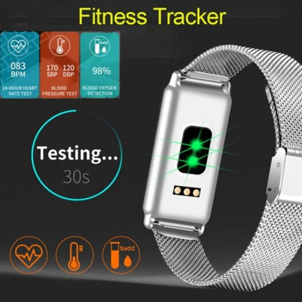 Y8 Smart Bracelet Heart Rate Men Women Band Watch Color Screen Fashion Health Gray Smart Watches