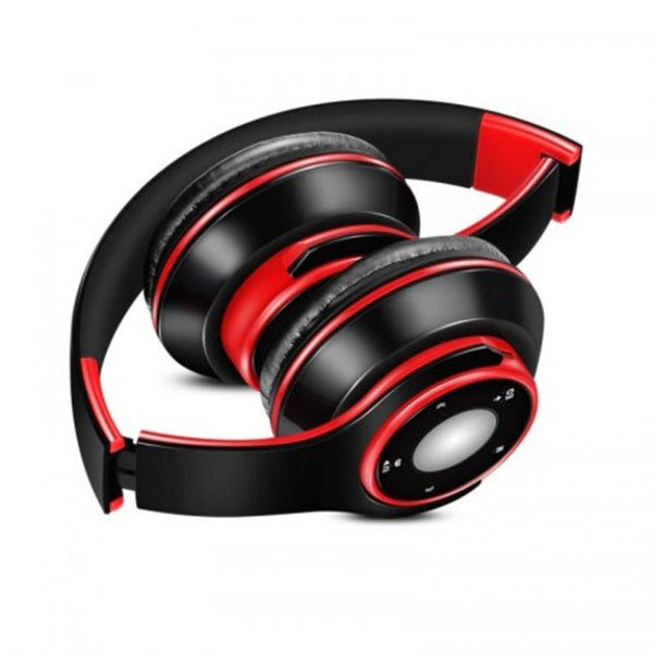 Touryabluetooth Headphones Wireless Headphonewith Mic Low Bass Earphones For Pc Mobile Phone Sport Black Pink