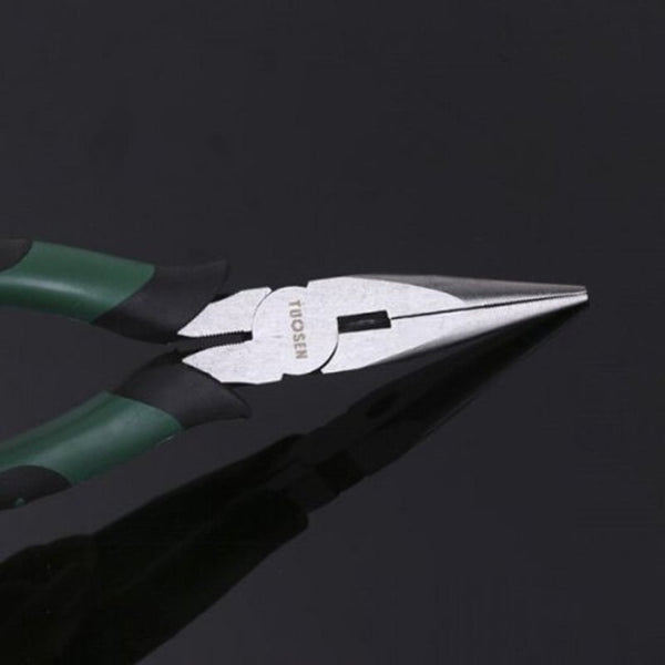 Tousen 6 Inch Multifunctional Manual Needle Nose Green C Pliers