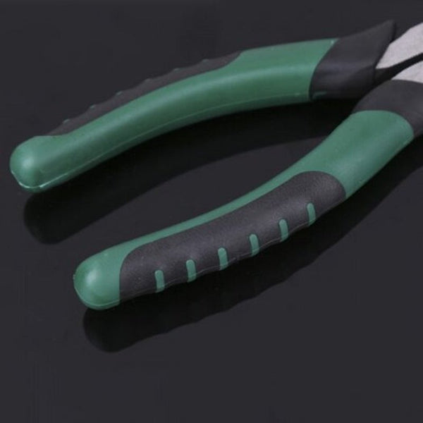 Tousen 6 Inch Multifunctional Manual Needle Nose Green C Pliers