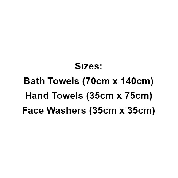 Grey Luxury 6 Piece Combed Cotton Towel Bale Set Ultra Soft & Absorbent Bath Hand Face Towels Towels & Washcloths