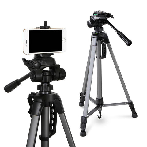 Professional Camera Tripod Monopod Stand Dslr Pan Head Mount Flexible