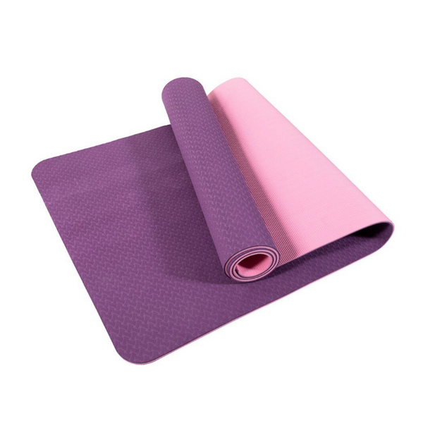 Tpe Exercise Yoga Mat Non Slip Gym Fitness Pilates Workouts Thick Pad Mats Mats & Non Slip Towels