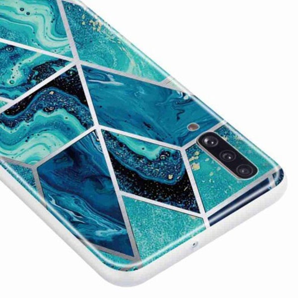 Tpu Geometric Marble Painted Phone Case For Samsung Galaxy A70 / 2019 Multi Cases Covers & Skins
