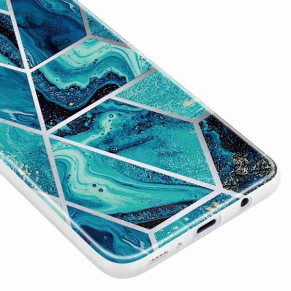Tpu Geometric Marble Painted Phone Case For Samsung Galaxy A70 / 2019 Multi Cases Covers & Skins