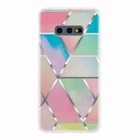 Tpu Geometric Marble Painted Phone Case For Samsung Galaxy S10e / Lite Multi B Cases Covers & Skins