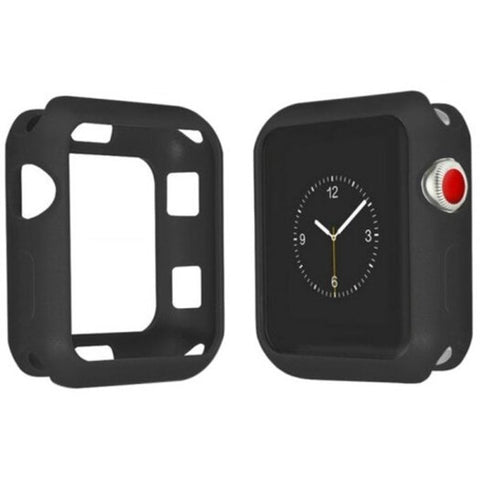 Tpu Transparent Shell Protective Cover For Apple Watch 42Mm Series 1 / 3 Black