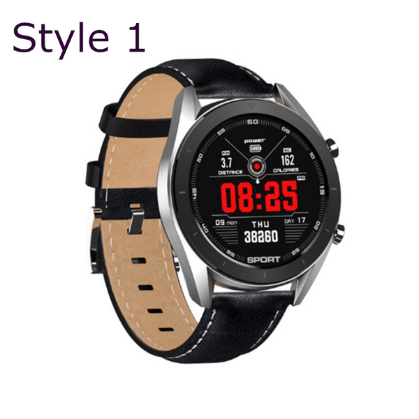Traditional Intelligent Digital Smart Watch Full Circle 1.2 Inch Color Screen Smart Watches