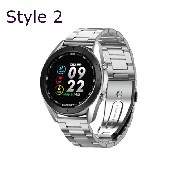 Traditional Intelligent Digital Smart Watch Full Circle 1.2 Inch Color Screen Smart Watches