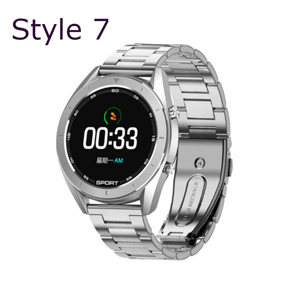 Traditional Intelligent Digital Smart Watch Full Circle 1.2 Inch Color Screen Smart Watches