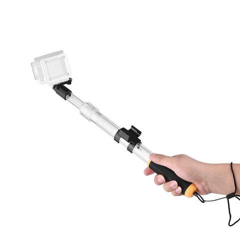 Transparent Float Extension Pole Floaty Floating Extendable Selfie Stick 1