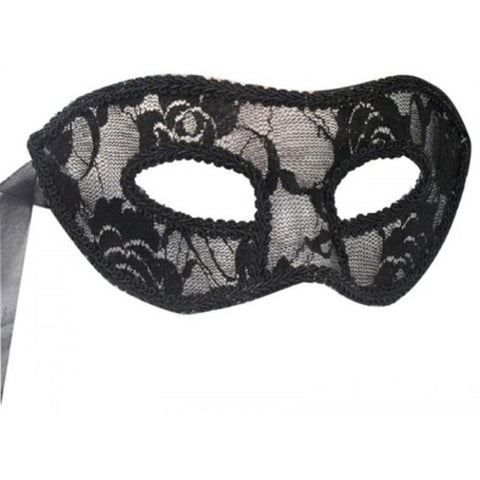 Transparent Mask Ms Bud Silk Dance Black