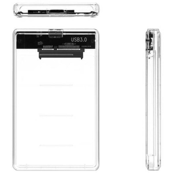 Transparent Ssd Hard Drive Case 2.5 Inch Sata Interface Usb 3.0 Disk Enclosure Drive Enclosures & Docks