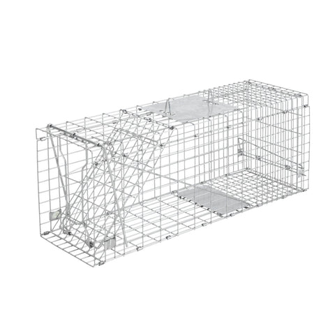 Giantz Humane Animal Trap Cage 66 X 23 25Cm - Silver
