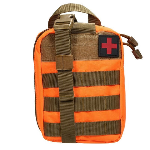 Travel First Aid Kit Tactical Medical Multifunctional Waist Orange