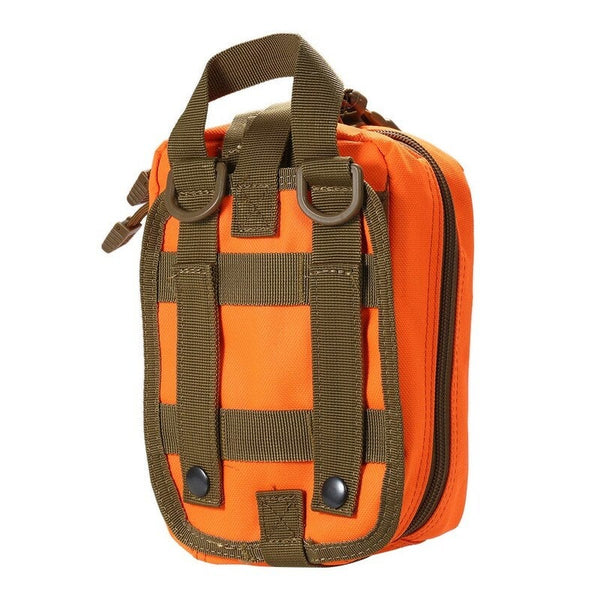 Travel First Aid Kit Tactical Medical Multifunctional Waist Orange