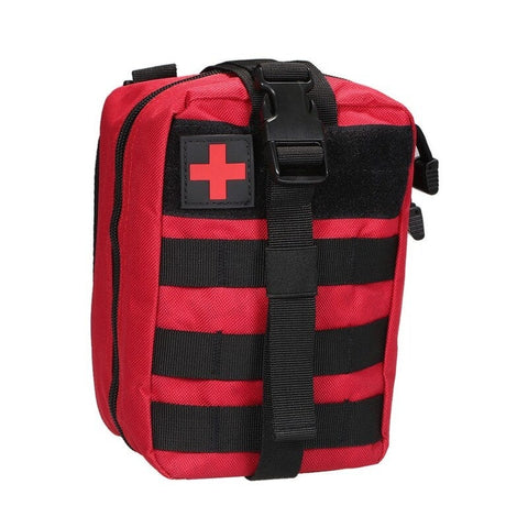 Travel First Aid Kit Tactical Medical Multifunctional Waist Red