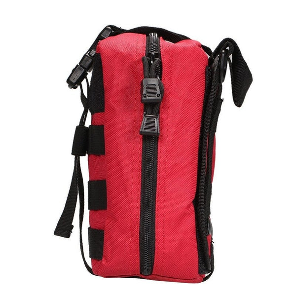 Travel First Aid Kit Tactical Medical Multifunctional Waist Red