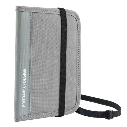 Travel Passport Wallet Grey Travel Wallets