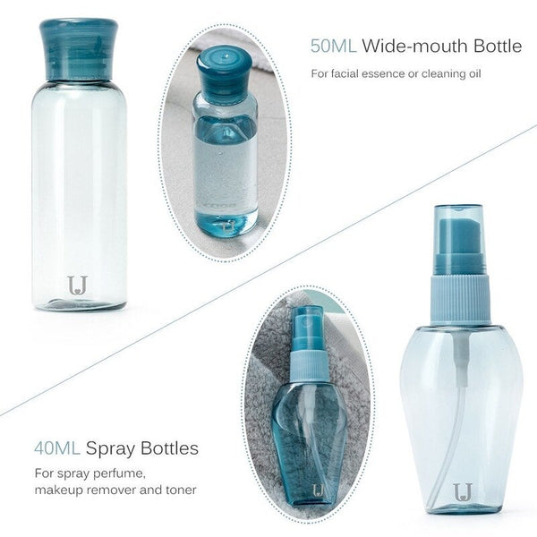 Travel Size Toiletry Bottles Set Pink Travel Bottles & Containers