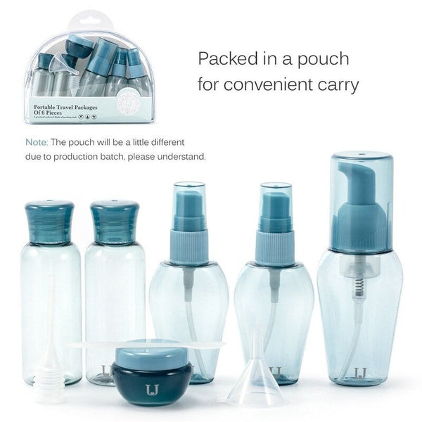 Travel Size Toiletry Bottles Set Pink Travel Bottles & Containers