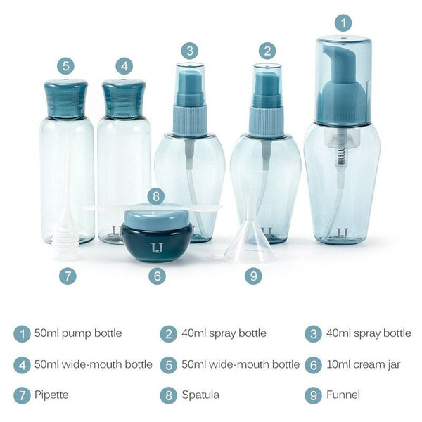 Travel Size Toiletry Bottles Set Pink Travel Bottles & Containers