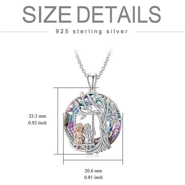 Veile Studios Tree Of Life Sisters On A Swing Necklaces Necklaces & Pendants