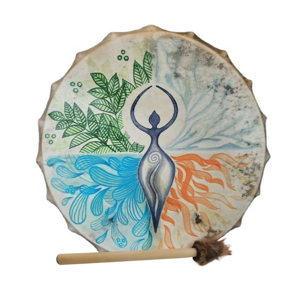 Tree Of Life Spiritual Shaman Drum Hand Percussion Handpans