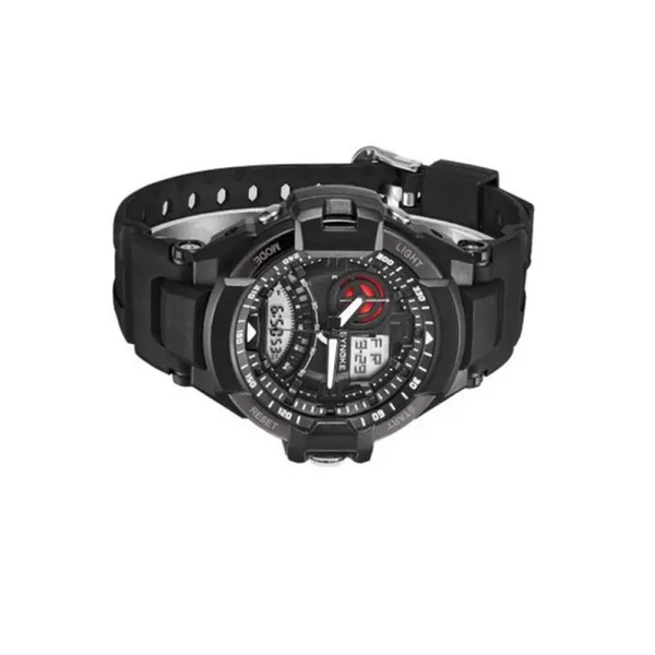 Veile Studios Trendy Waterproof Multifunction Men's Sports Watch Black Watches