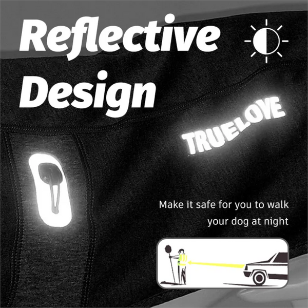 True Love Coat Charcoal 3Xs Dog Clothing & Shoes